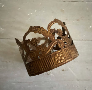 Antique Gold French Crown VI
