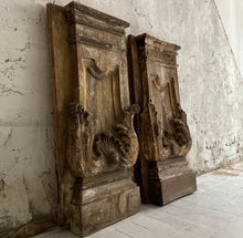 Load image into Gallery viewer, Pair Of 17th Century French Carved Chateau Boiseries