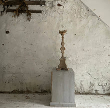 Load image into Gallery viewer, Late 18th Century French Carved Wood Candlestick
