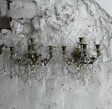 Load image into Gallery viewer, Pair Of 19th Century French Candle Wall Sconces