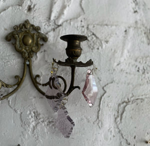 19th Century French Candle Wall Sconce
