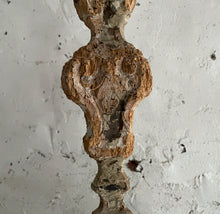 Load image into Gallery viewer, Late 18th Century French Carved Wood Candlestick