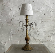 Load image into Gallery viewer, Late 19th Century French Brass Table Lamp