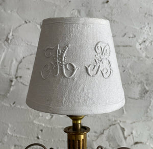Late 19th Century French Brass Table Lamp