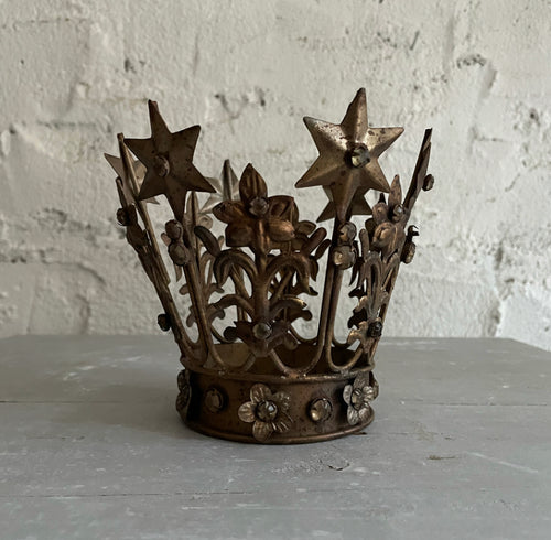 Antique Gold French Crown I