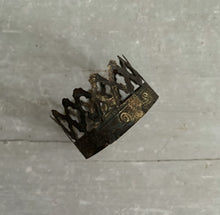 Load image into Gallery viewer, Antique Gold French Crown XI