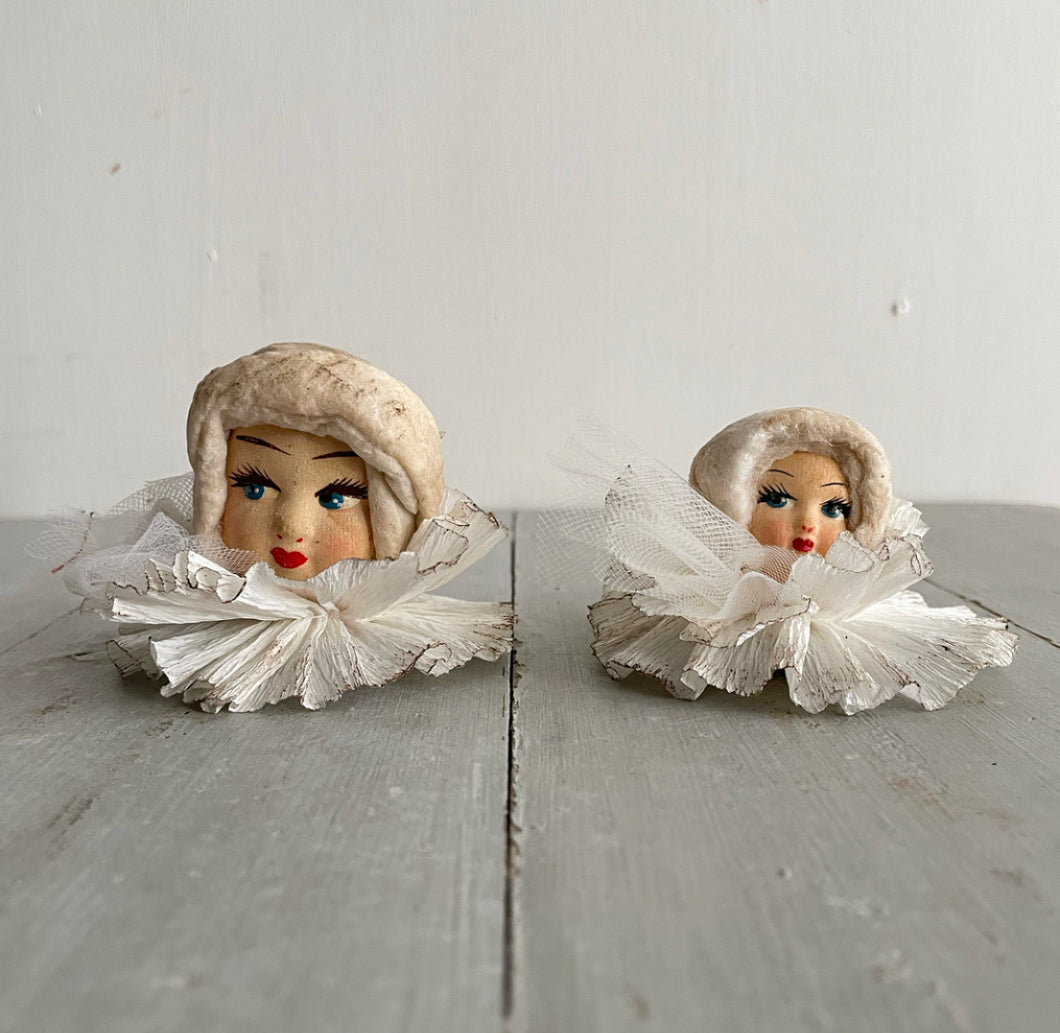Set Of Handmade French Snow Babies