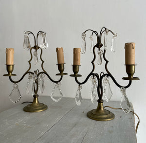 Pair Of Late 19th Century French Electric Girandoles
