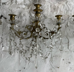 Pair Of 19th Century French Candle Wall Sconces