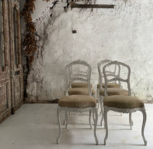 Load image into Gallery viewer, Set Of 6 Late 19th Century French Chairs