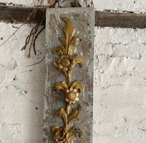 Late 18th Century Italian Carved Wooden Frieze