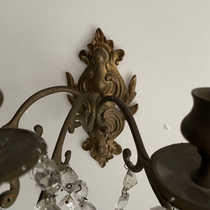Early 19th Century French 3 Arm Appliqué