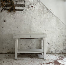 Load image into Gallery viewer, Early 20th Century French Rustic Work Bench