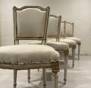 Set Of 4 19th Century French Chairs