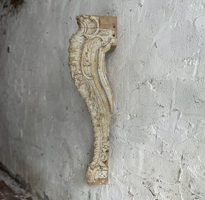 Late 18th Century French Carved Wooden Fragment