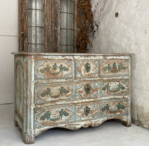Late 18th Century French Serpentine Commode
