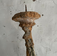 Load image into Gallery viewer, Late 18th Century French Carved Wood Candlestick