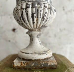 Early 19th Century French Cast Iron Urn