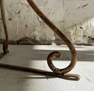 Early 19th Century French Iron Table