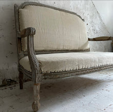 Load image into Gallery viewer, Late 18th Century French Carved Sofa