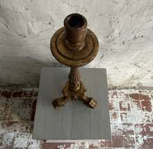 Load image into Gallery viewer, 20th Century French Gilt Wood Candlestick