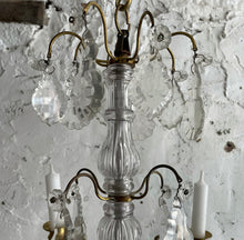 Load image into Gallery viewer, Late 19th Century French 4 Arm Candle Chandelier